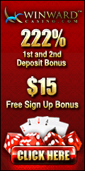 New Banners and Landing Page for WinwardCasino 2010